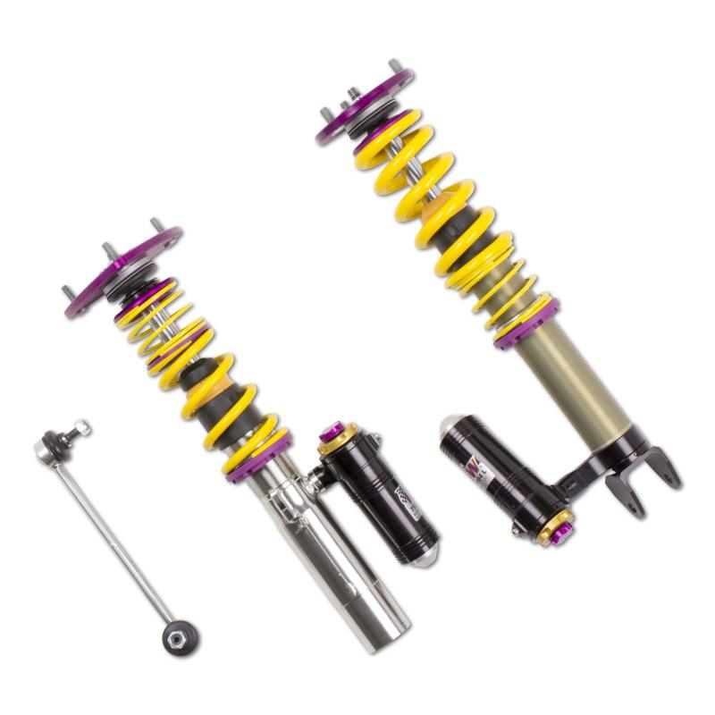KW Clubsport Coilover Kit 3-Way - 2006-2012 Porsche 911 Carrera 4/4S/Turbo - T1 Motorsports