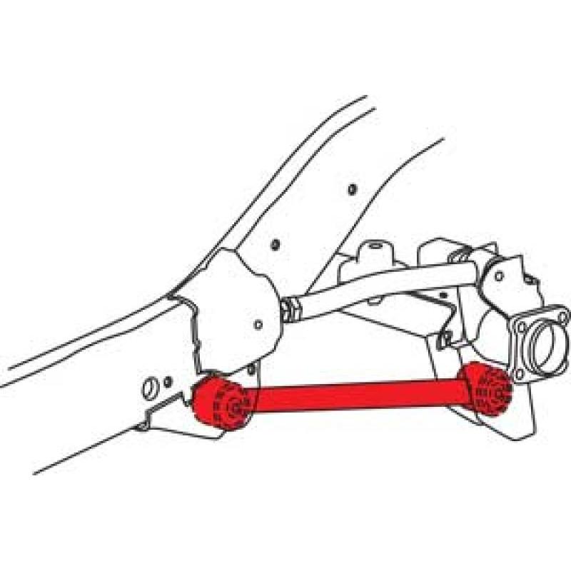 SPC Performance Lower Control Arm w/X Axis Jeep JK