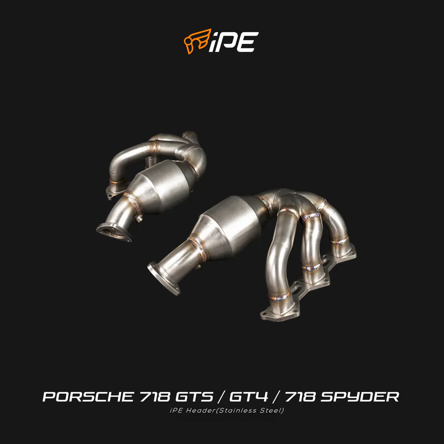 iPE Full Exhaust System for 2020+ Porsche 718 Spyder/Cayman GT4