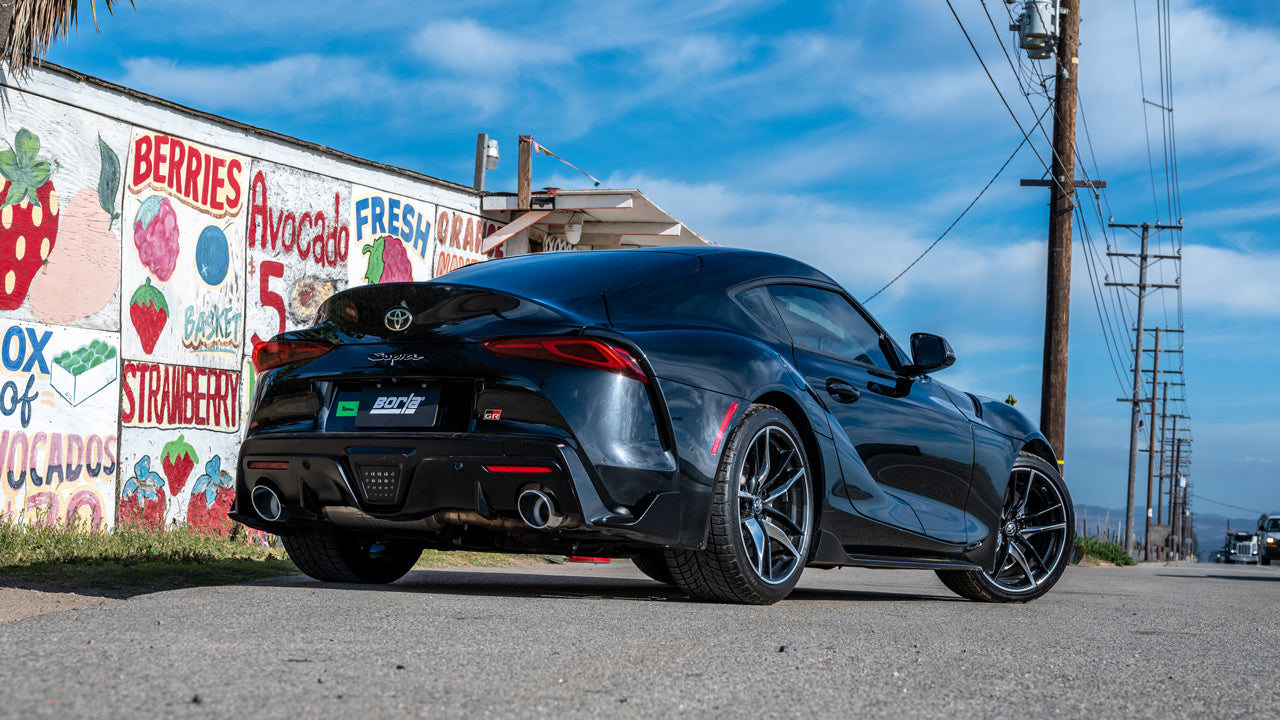 Borla ATAK Cat-Back Exhaust System w/ Chrome Tips - 2020-2025 Toyota GR Supra