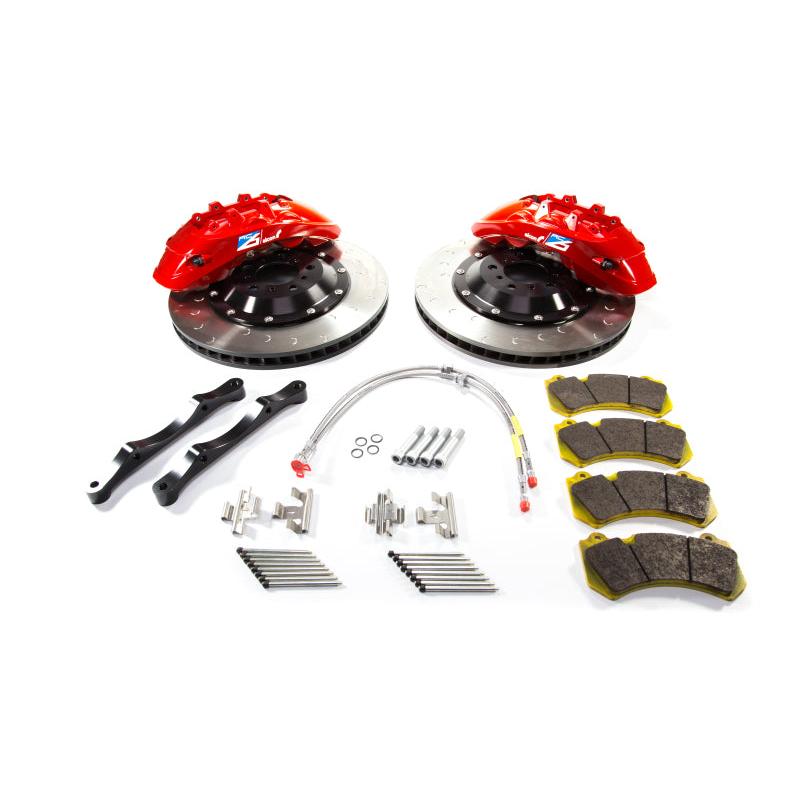 Alcon 2015+ BMW M3 F80 400x34mm Red 6 Piston Front Brake Upgrade Kit - T1 Motorsports