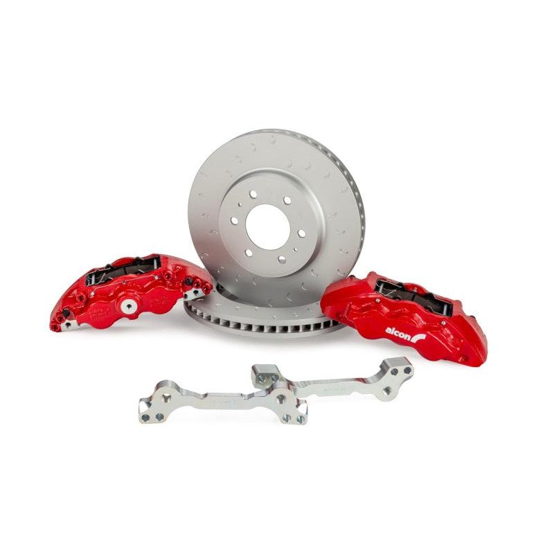 Alcon 2021+ Ford F-150(except Raptor) 347x36mm Rotors 6-Piston Front Brake Kit - T1 Motorsports