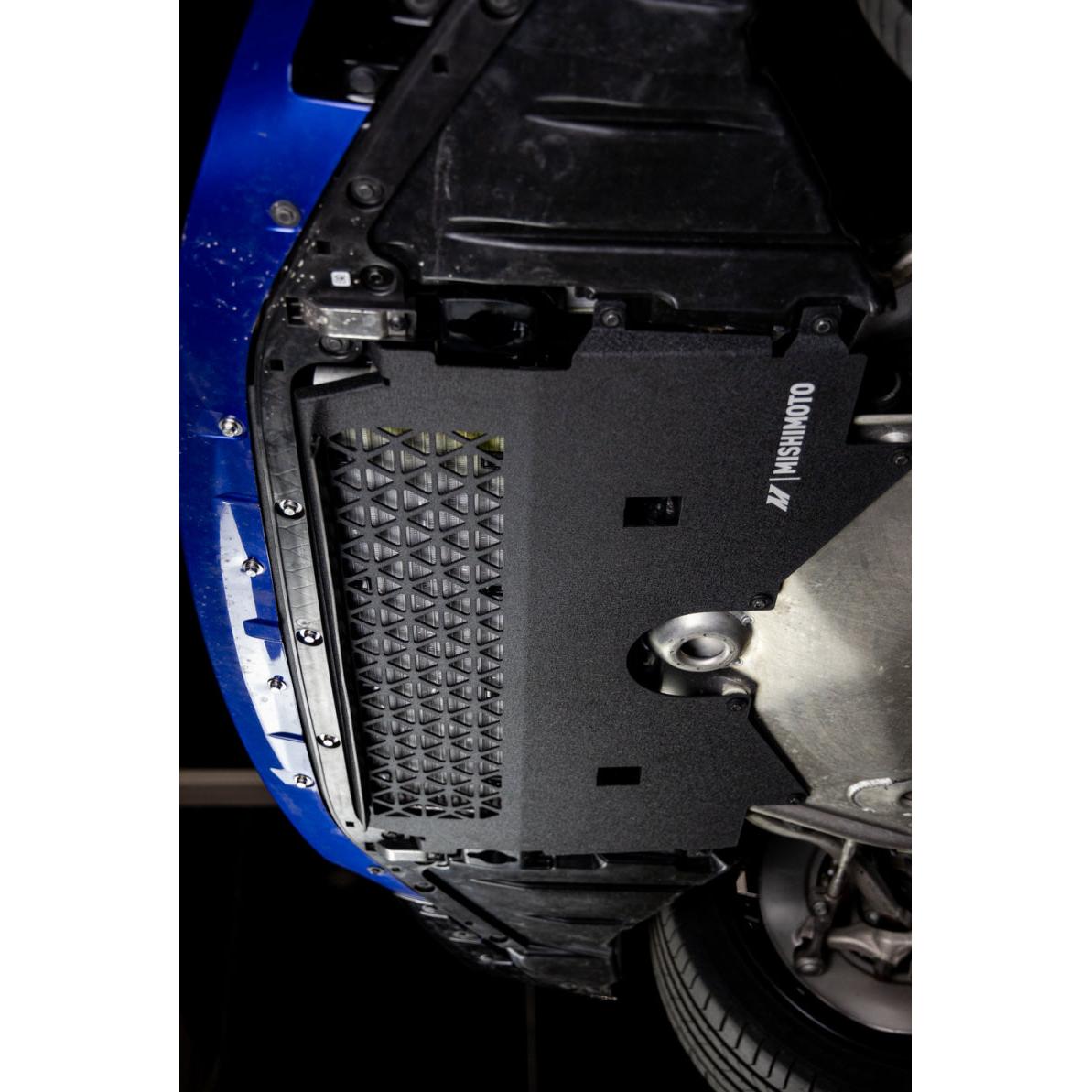 Mishimoto 2021+ BMW G80 M3 Skid Plate Engine - Wrinkle Black