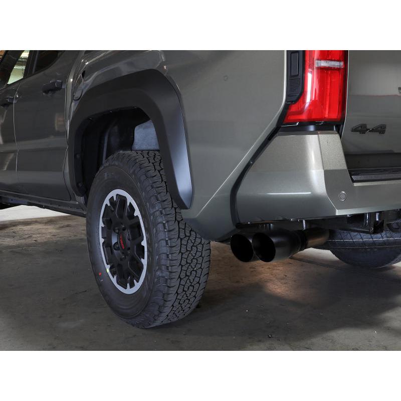 aFe 2024 Toyota Tacoma L4 2.4L Vulcan Series 2.5-3in 304 SS Steel Cat-Back Exhaust w/Black Tips