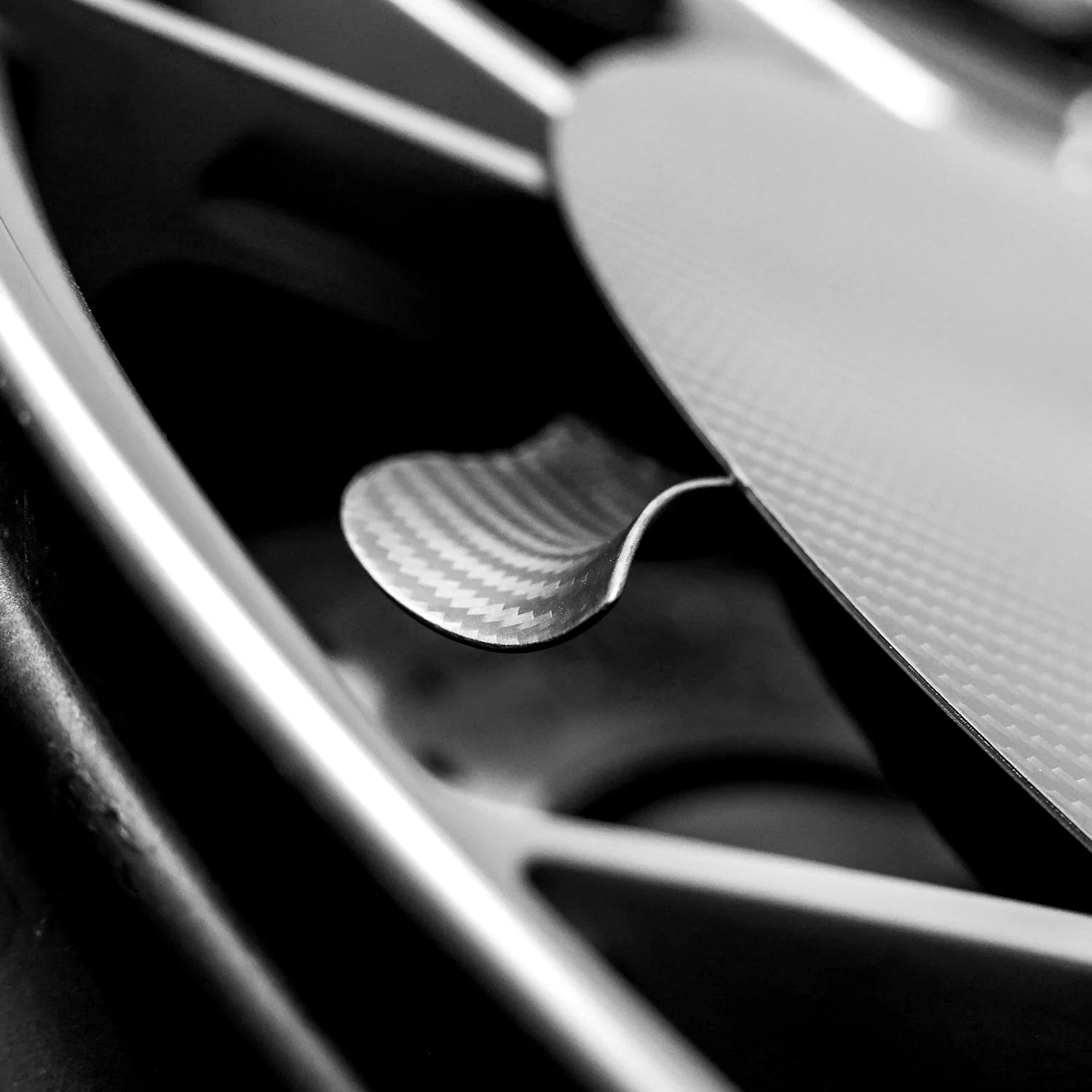 Silver Rocket SR Dry Carbon Fiber TurboFan Aerodisc Pro (For Aluminum Front Rims) - 2022+ Porsche 718 Cayman GT4RS