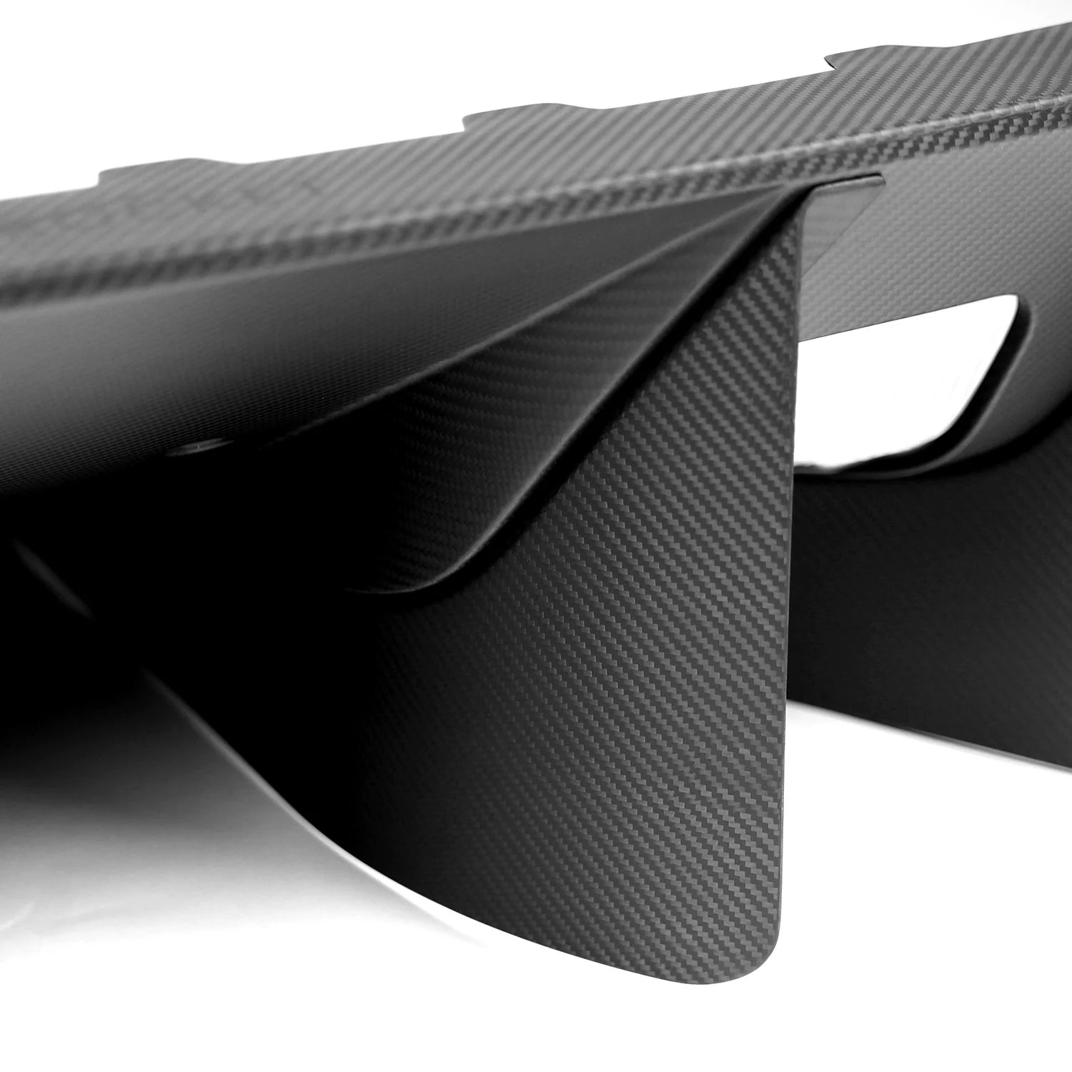 Silver Rocket SR Ultra Downforce Dry Carbon Fiber Rear Diffuser - 2022+ Porsche 718 Cayman GT4RS
