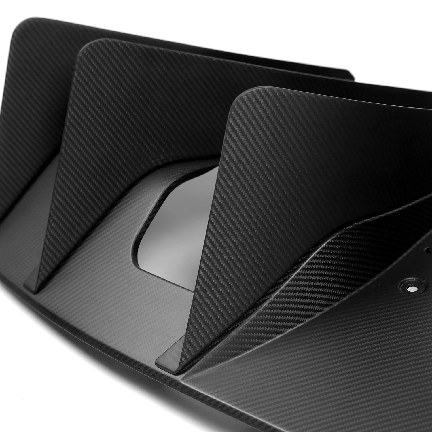 Silver Rocket SR Ultra Downforce Dry Carbon Fiber Rear Diffuser - 2022+ Porsche 718 Cayman GT4RS
