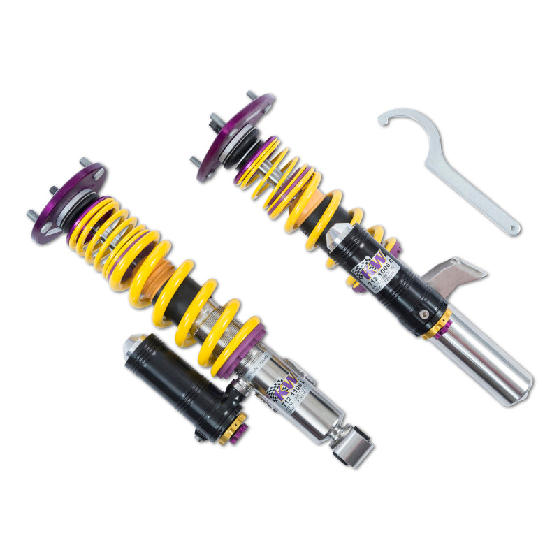 KW Clubsport Coilover Kit 3-Way - 2002-2005 Porsche 911 GT2/GT3