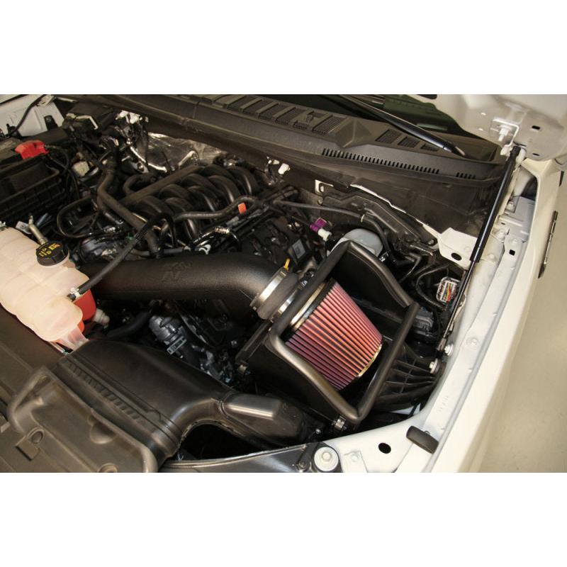 K&N 15-16 Ford F150 V8-5.0L Aircharger Performance Intake Kit