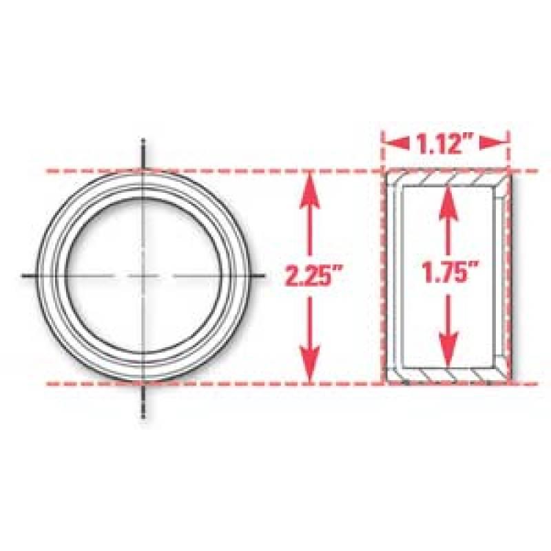 SPC Performance Weld-In Ring Kit 1.75 in. ID