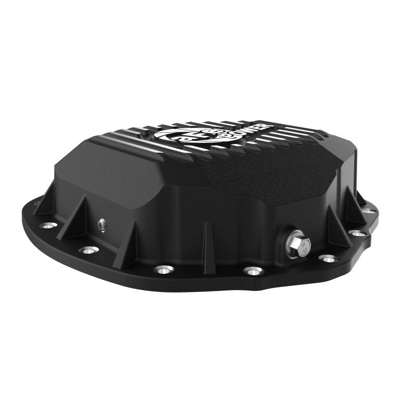 aFe 19-23 Dodge Ram 2500/3500 Pro Series Rear Differential Cover - Black w/ Machined Fins