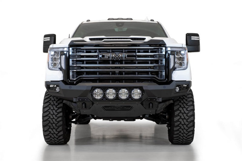 Addictive Desert Designs 20-23 GMC Sierra 2500/3500 Bomber Front Bumper - Black - T1 Motorsports