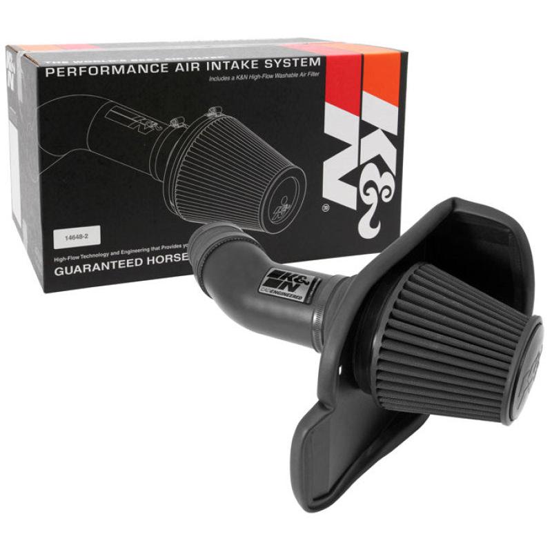 K&N 11-13 Dodge Challenger V8/12-13 Charger V8 / 12-13 Chrysler 300 Black Performance Intake Kit