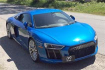 Rho-Plate V2 License Plate Relocator - Audi R8 - 2017-2018
