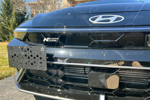 Rho-Plate V2 License Plate Relocator - Hyundai Elantra N-Line - 2024