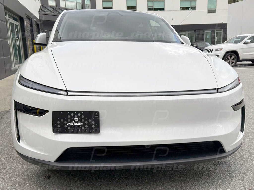 Rho-Plate V2 License Plate Relocator - Tesla Model Y - 2025+