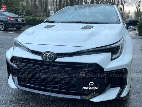 Rho-Plate V2 License Plate Relocator - Toyota GR Corolla - 2025-2026