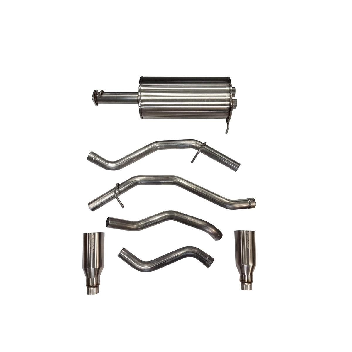 Corsa Sport Cat-Back Exhaust - Gunmetal Tips - 2019-2024 Ram 1500 5.7L