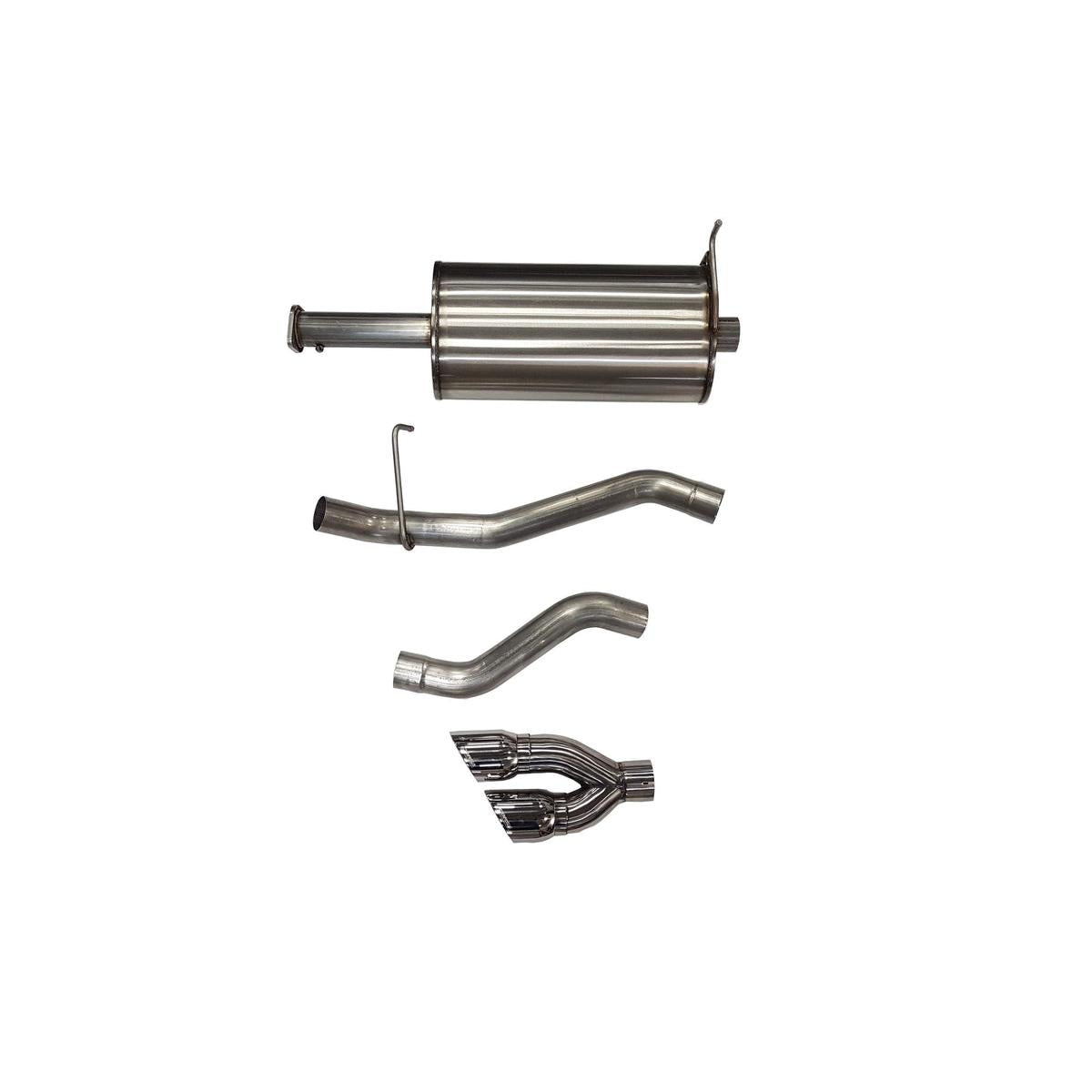 Corsa Sport Cat-Back Single Side Exit 4in Polished Dual Tip - 2019-2024 Ram 1500 5.7L