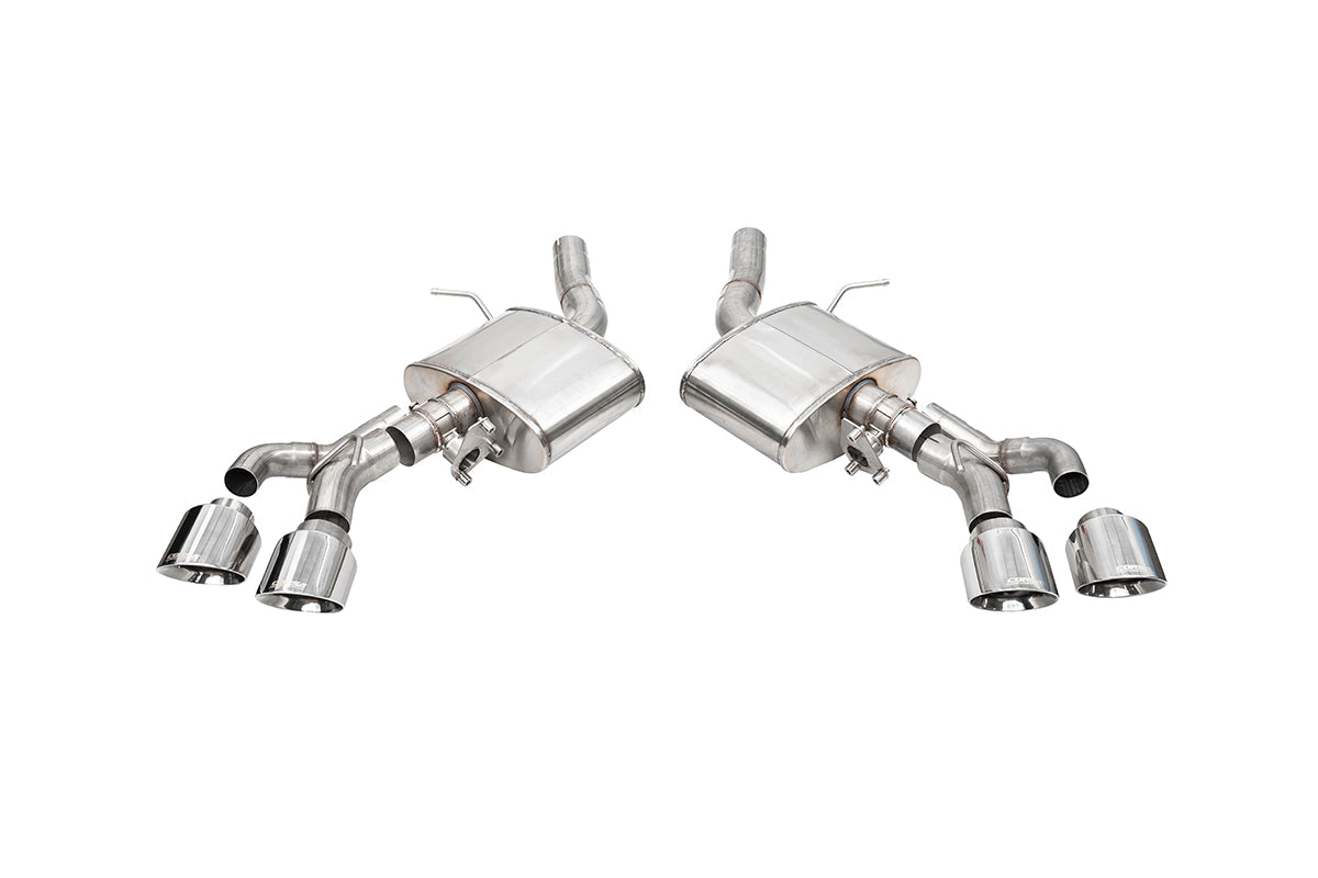 Corsa 3.0in Active Valved Axle-Back - 4.5in Black Tip - 2022-2025 Cadillac CT4 V Blackwing
