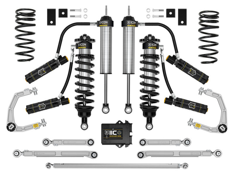 ICON 23-24 Toyota Sequoia 3-4.25in Stage 4 3.0 Suspension System - Billet