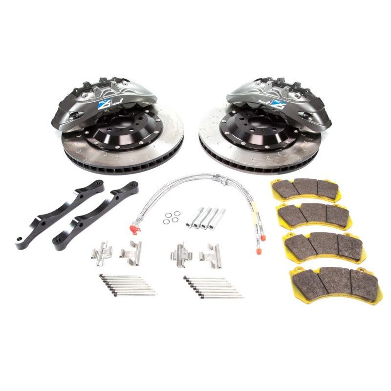 Alcon 2015+ BMW M3 F80 400x34mm Grey 6 Piston Front Brake Upgrade Kit - T1 Motorsports