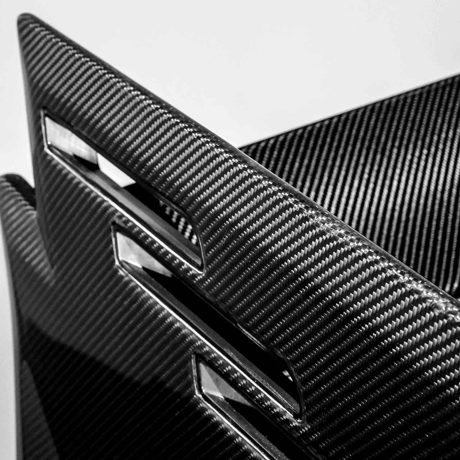 Silver Rocket SR EVO-X Wing Endplates (OE Wing Compatible) - 2022+ Porsche 992 GT3RS
