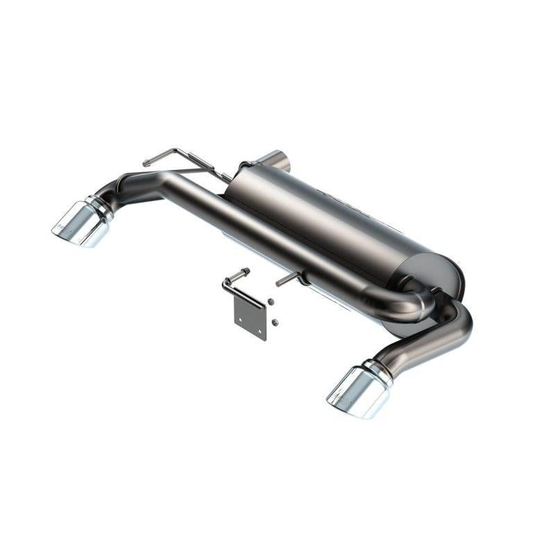 Borla Touring Axle-Back Exhaust w/ Bright Chrome Tips - 2021-2025 Ford Bronco 2.7L V6