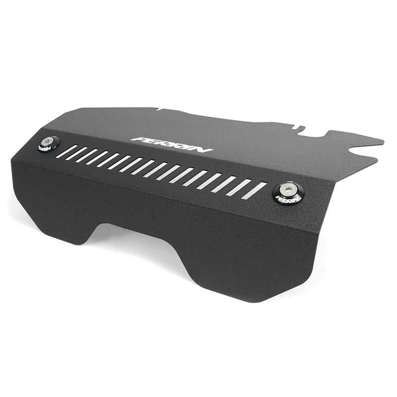 Perrin 15-16 Subaru WRX / STI Black Pulley Cover For FA DIT Engines