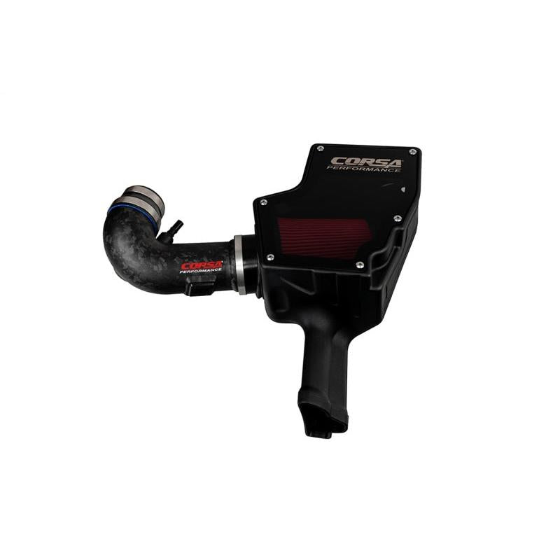 Corsa Forged Carbon Fiber Air Intake w/ DryTech - 2018-2023 Ford Mustang GT 5.0L V8