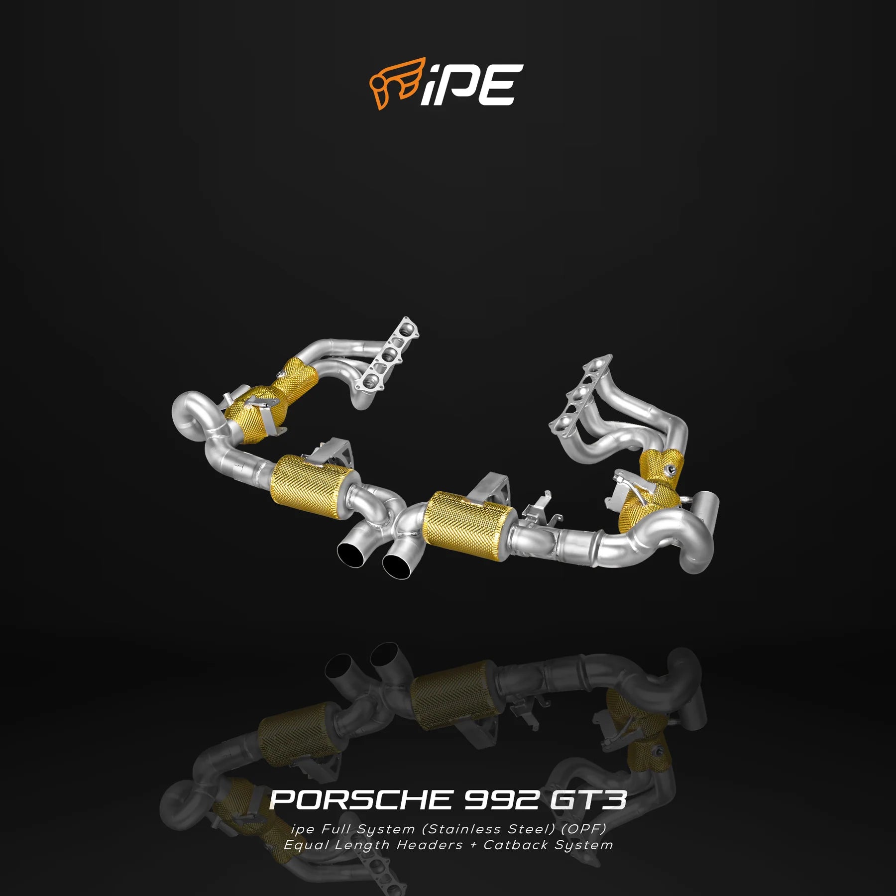 iPE Full Exhaust System for 2020+ Porsche 992 GT3/GT3 Touring/GT3RS