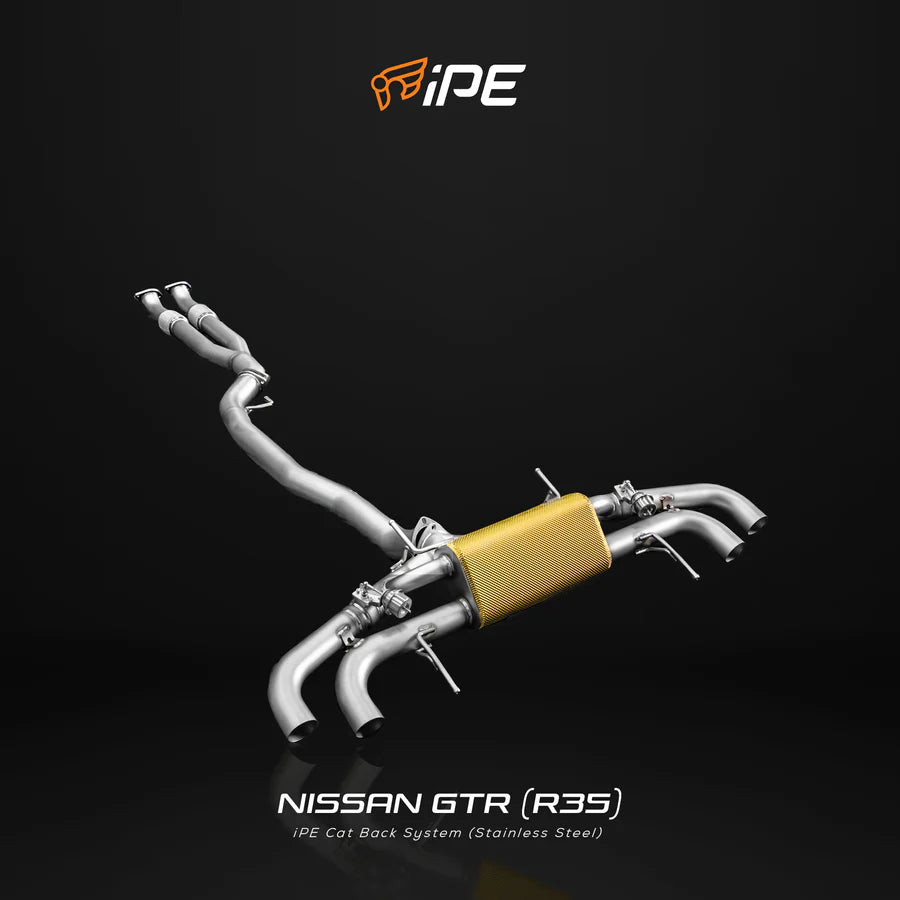 iPE Full Exhaust System for 2007+ Nissan R35 GT-R