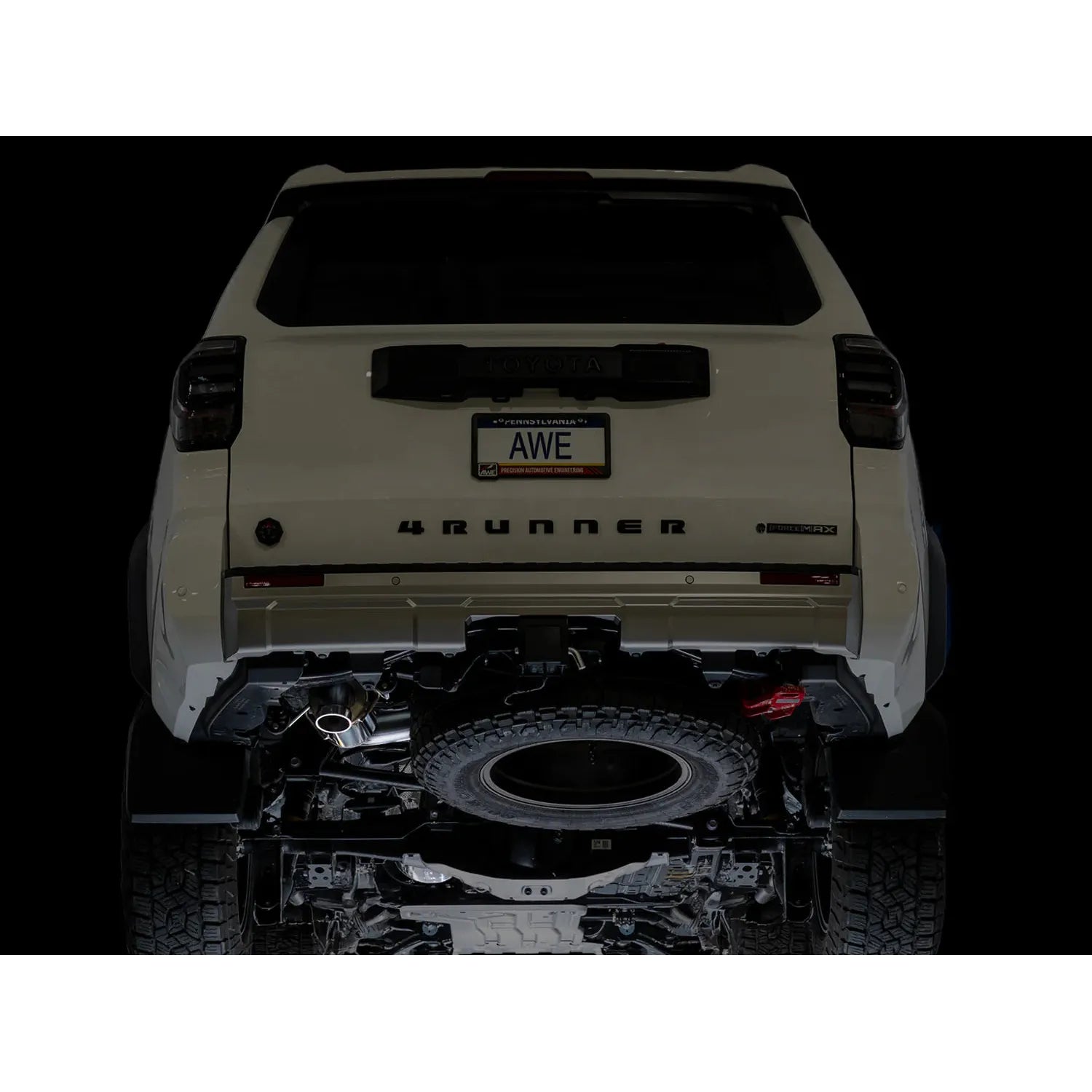AWE Tuning 0FG Catback Exhaust w/BashGuard for 2024+ Toyota Land Cruiser/4Runner