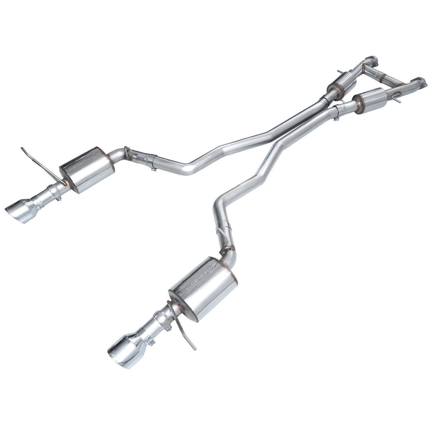 AWE Tuning Touring Edition Exhaust w/Chrome Silver Tips for 2011-2024 Dodge Durango 3.6L/5.7L