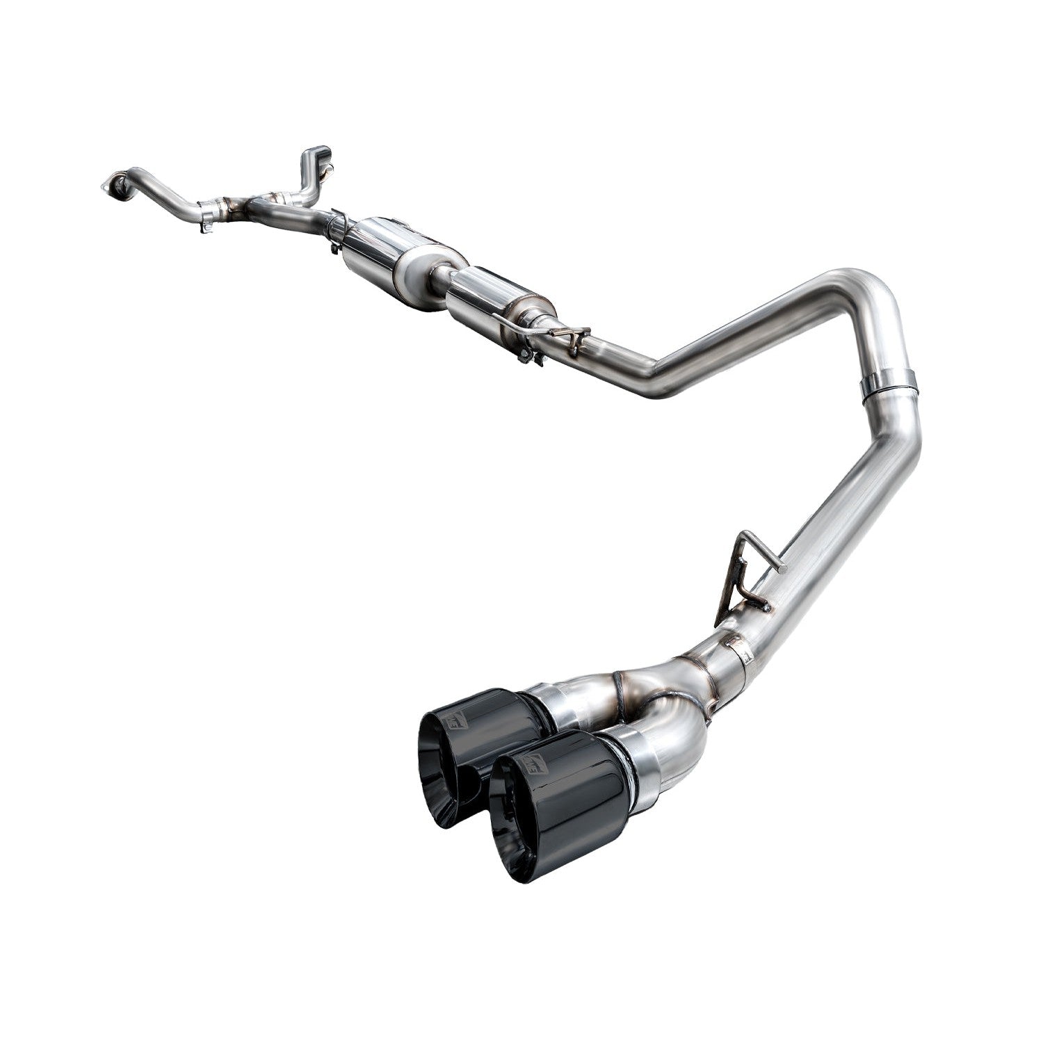 AWE Tuning 0FG Exhaust w/Dual Diamond Black Tips for 2022+ 3rd Gen Toyota Tundra