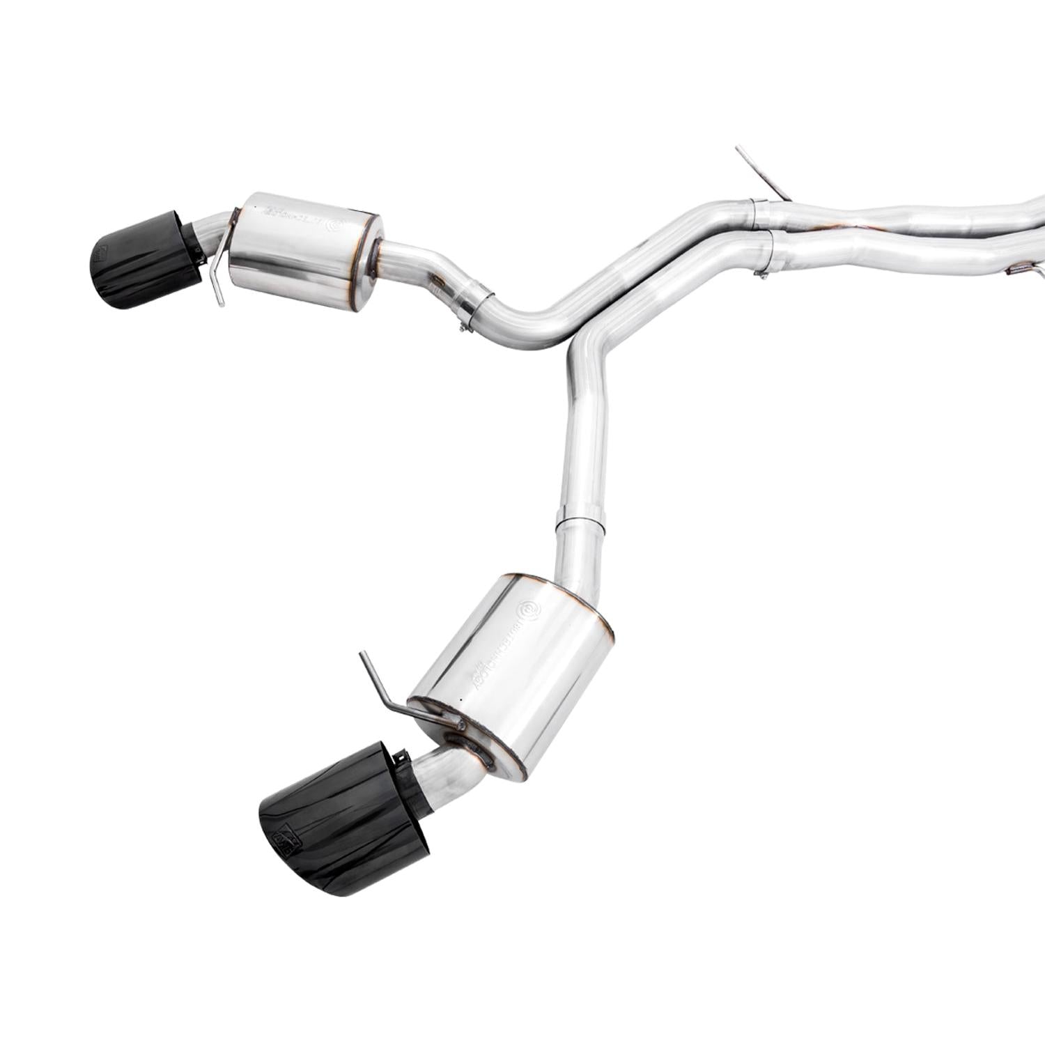 AWE Tuning Non-Resonated Touring Edition Exhaust w/RS-Style Diamond Black Tips for 2020+ Audi B9.5 RS5 Sportback