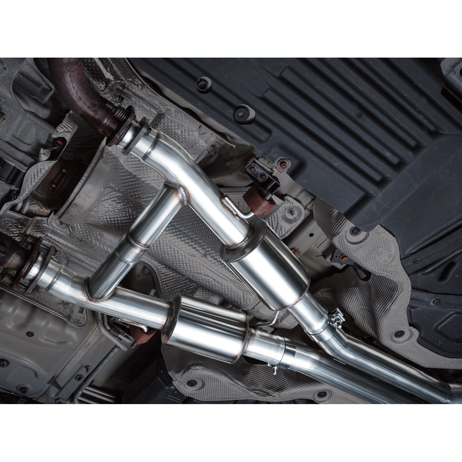 AWE Tuning Track Edition Exhaust w/Chrome Silver Tips for 2011-2024 Dodge Durango 3.6L/5.7L