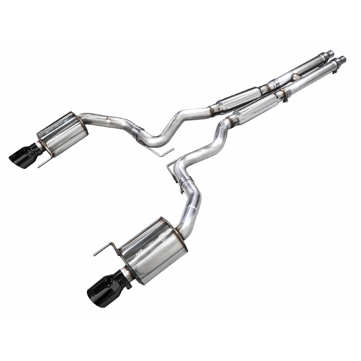 AWE Tuning Catback Exhaust w/ Dual Diamond Black Tips - 2024 Ford Mustang GT Fastback S650 RWD