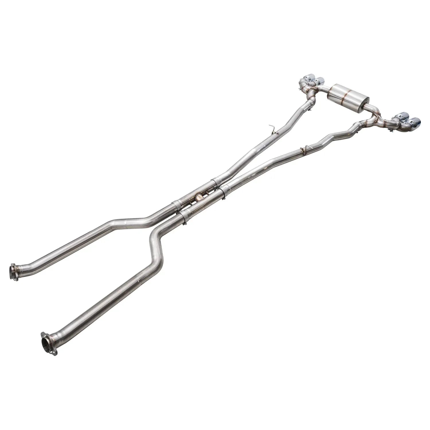 AWE Tuning Touring Edition Catback Exhaust w/ Chrome Silver Tips for 2024+ BMW G90/G99 M5