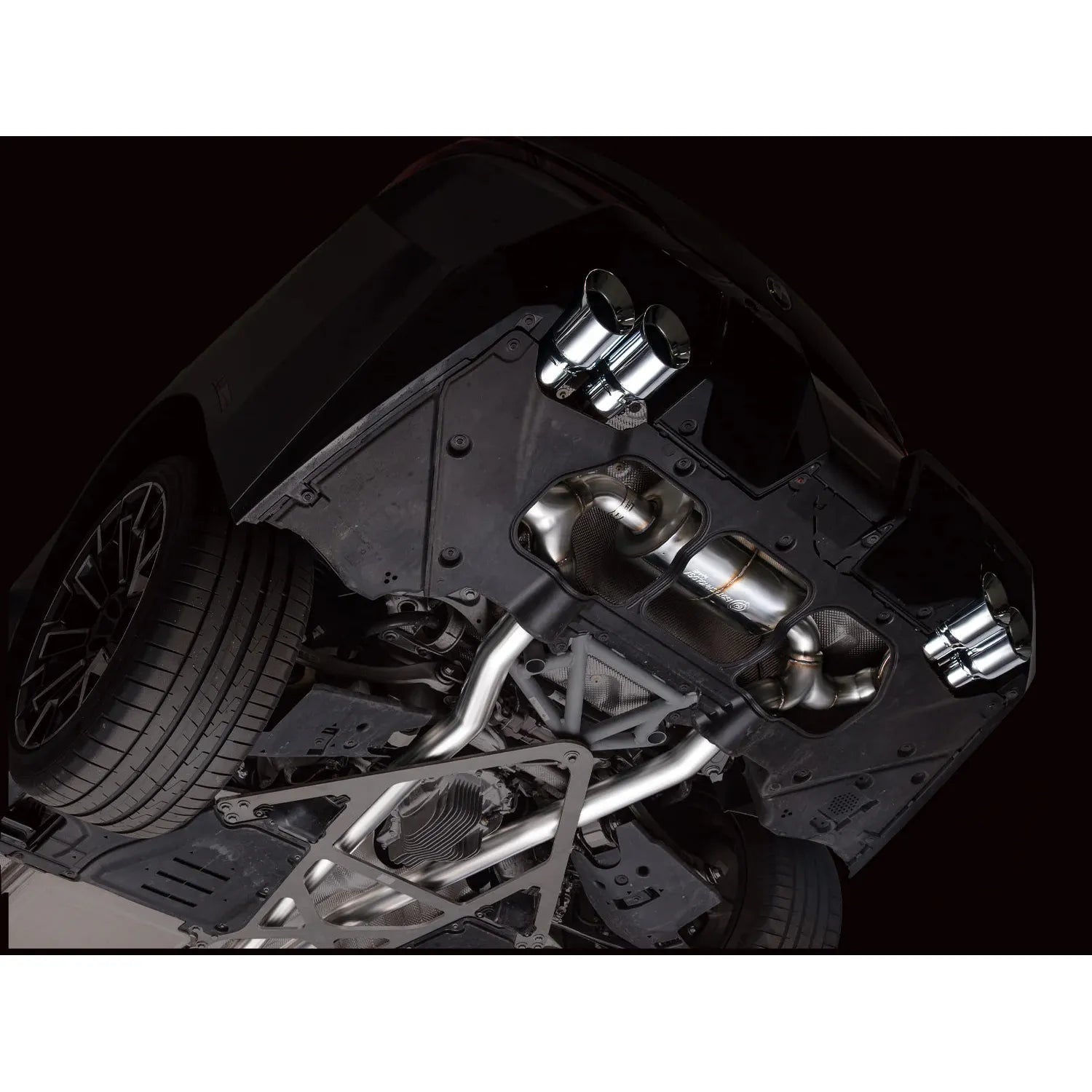AWE Tuning Touring Edition Catback Exhaust w/ Chrome Silver Tips for 2024+ BMW G90/G99 M5