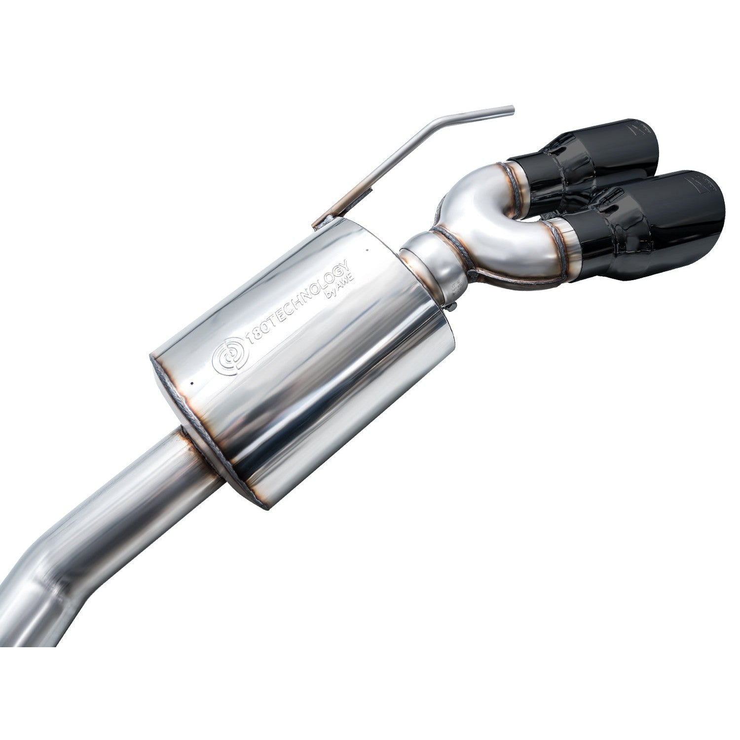 AWE Tuning Touring Edition Exhaust w/ Diamond Black Tips - 2020+ Ford Explorer ST