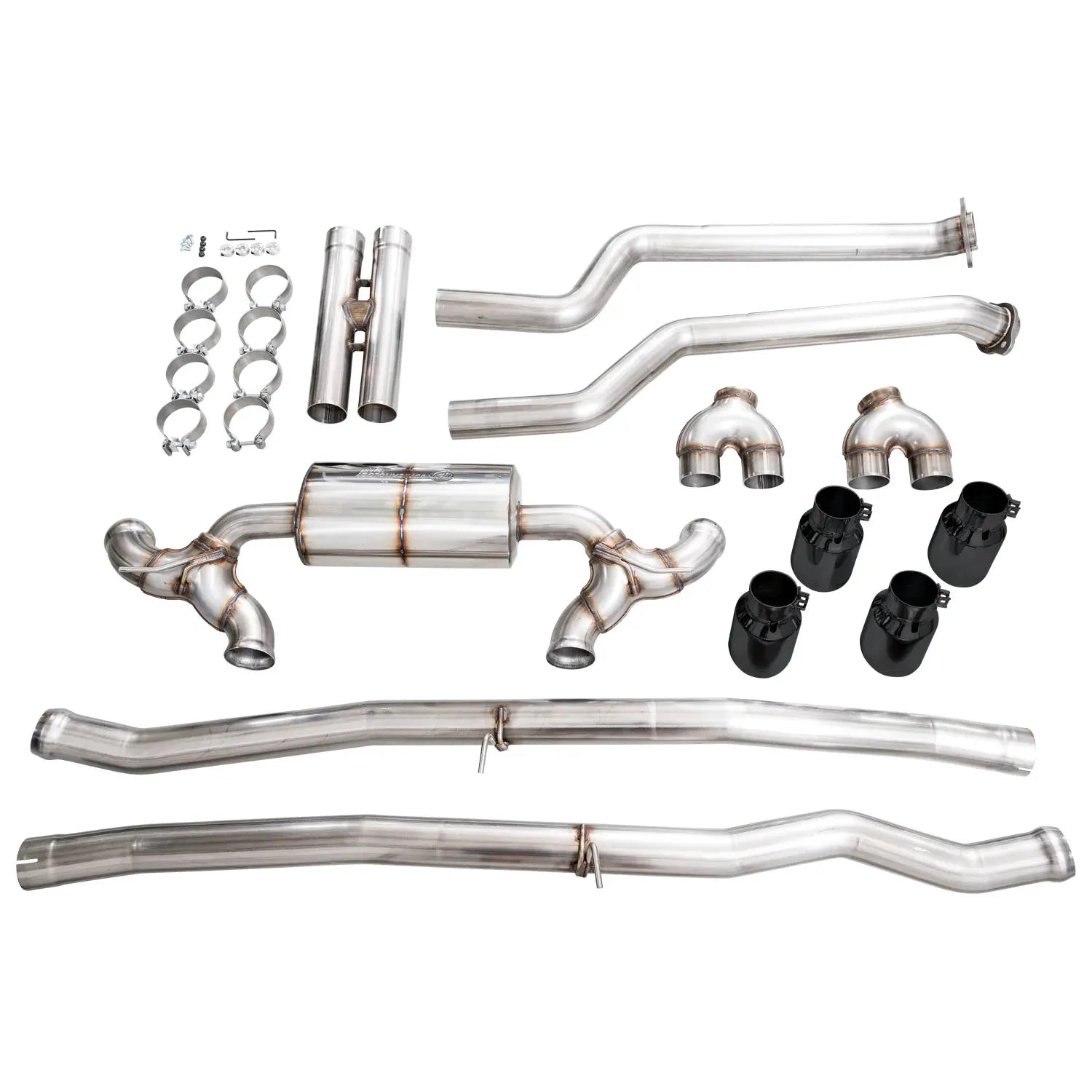 AWE Tuning Touring Edition Catback Exhaust w/ Diamond Black Tips for 2024+ BMW G90/G99 M5