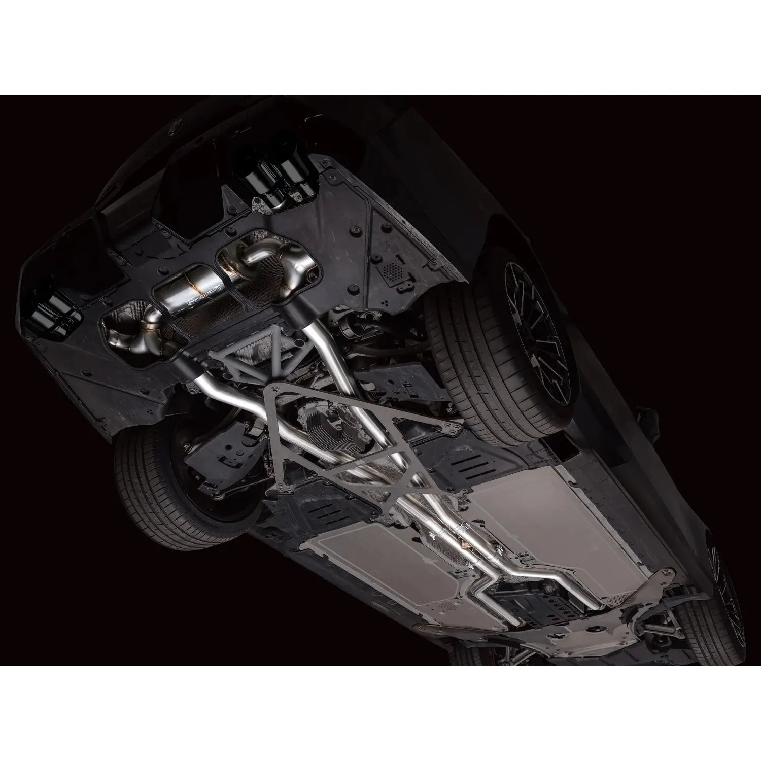 AWE Tuning Touring Edition Catback Exhaust w/ Diamond Black Tips for 2024+ BMW G90/G99 M5