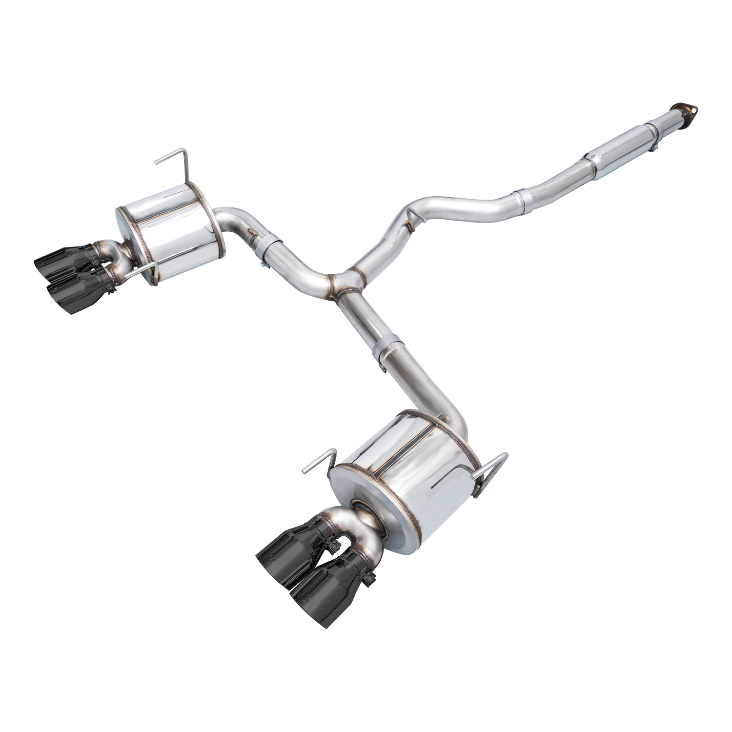 AWE Tuning Touring Edition Exhaust w/Diamond Black Tips for 2022+ VB Subaru WRX