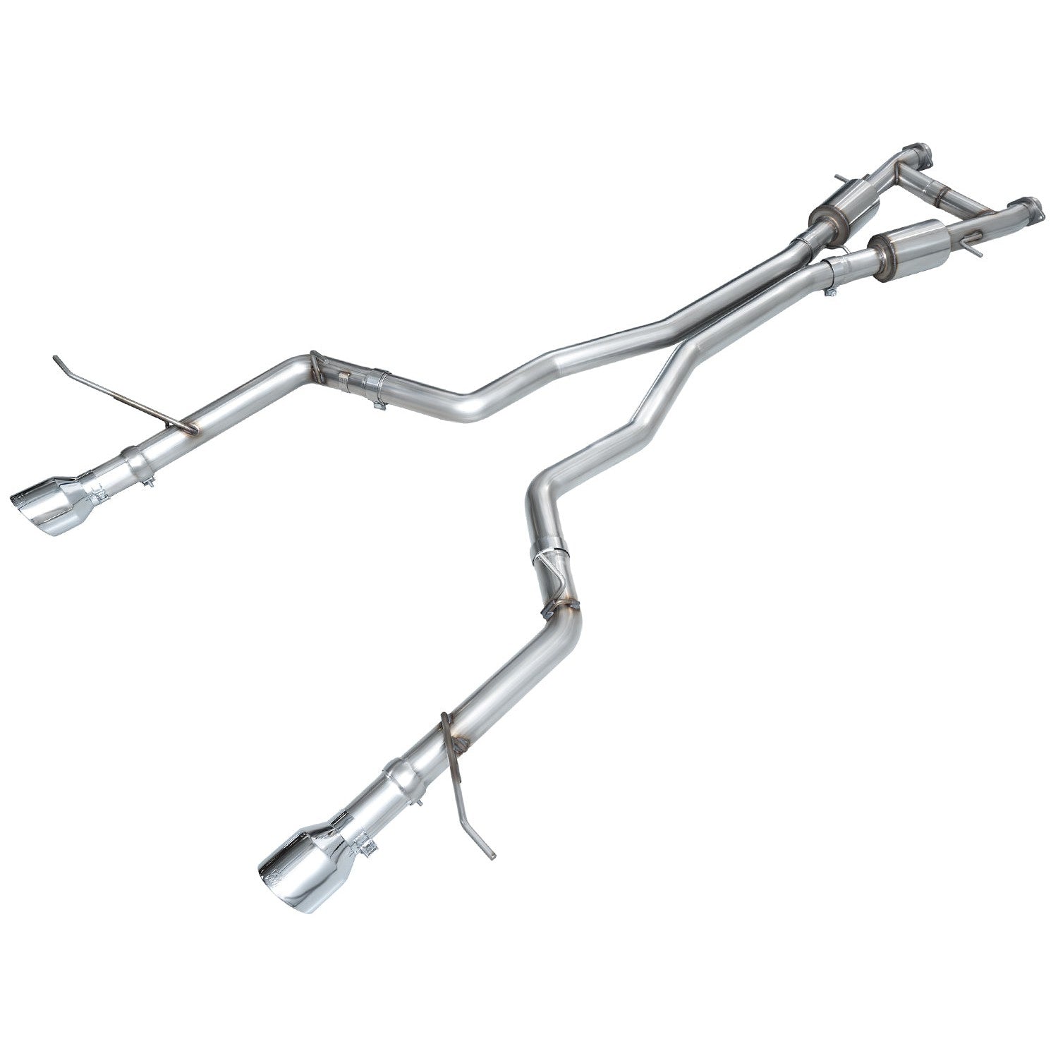 AWE Tuning Track Edition Exhaust w/Chrome Silver Tips for 2011-2024 Dodge Durango 3.6L/5.7L