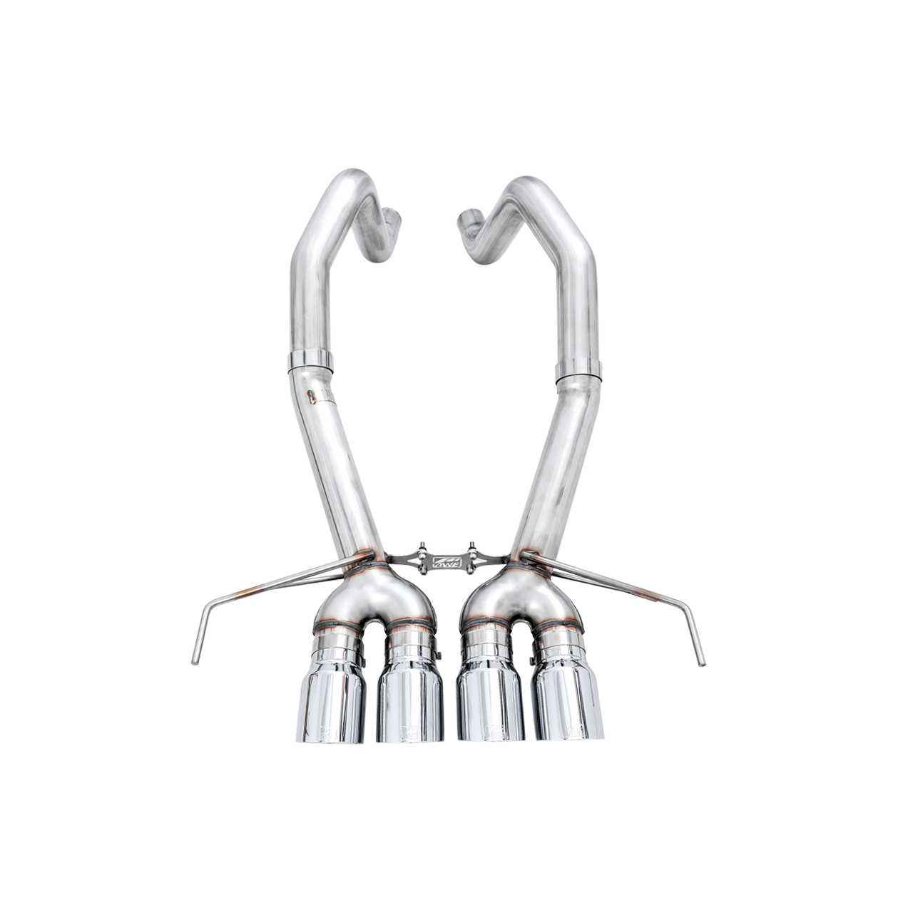 AWE Tuning 2014-2019 Chevy Corvette C7 Z06/ZR1 (w/o AFM) Track Edition Axle-Back Exhaust w/Chrome Tips