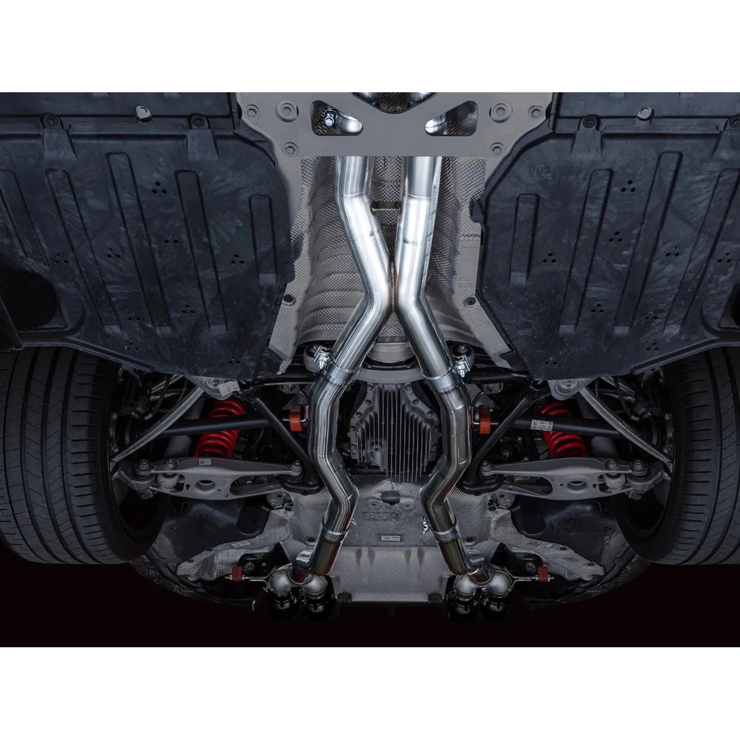 AWE Tuning Track Edition Catback Exhaust w/Diamond Black Tips for 2021+ BMW G8X M3/M4