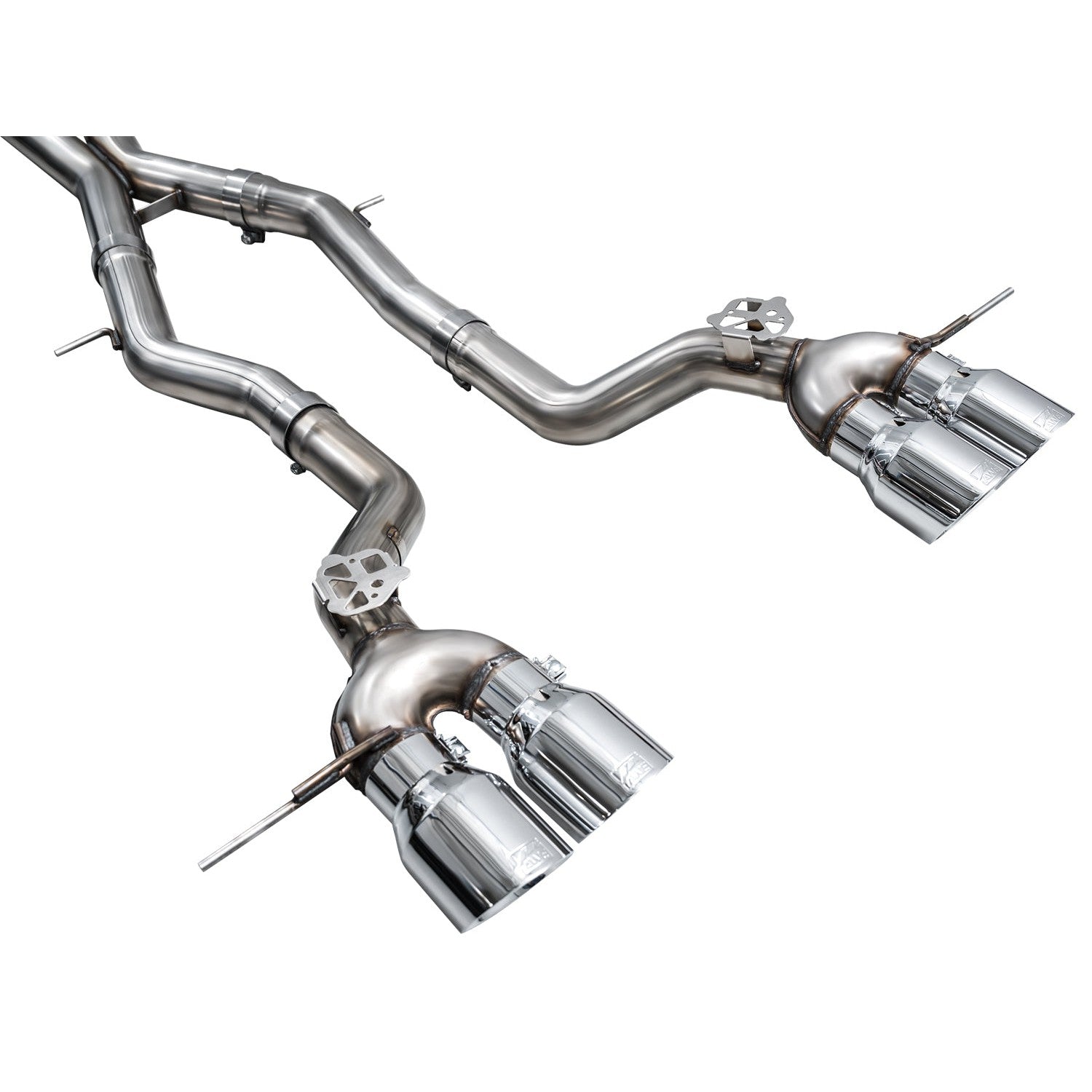 AWE Tuning Track Edition Exhaust w/Chrome Silver Tips for 2023+ BMW G87 M2