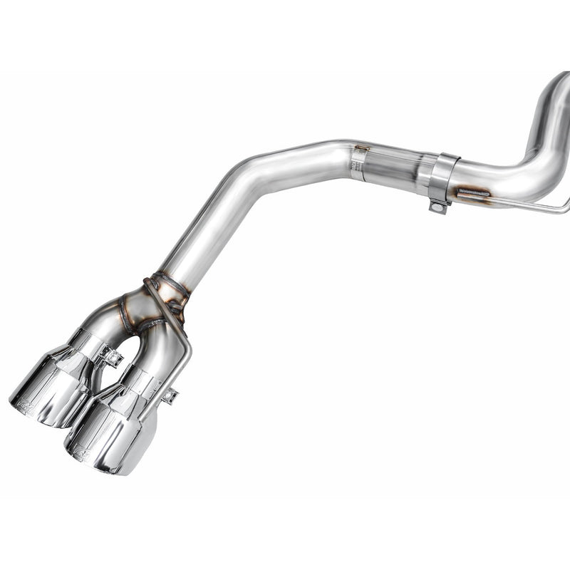 AWE Tuning 2024 Ford Mustang GT Fastback S650 RWD Track Edition Catback Exhaust w/ Quad Chrome Silver Tips