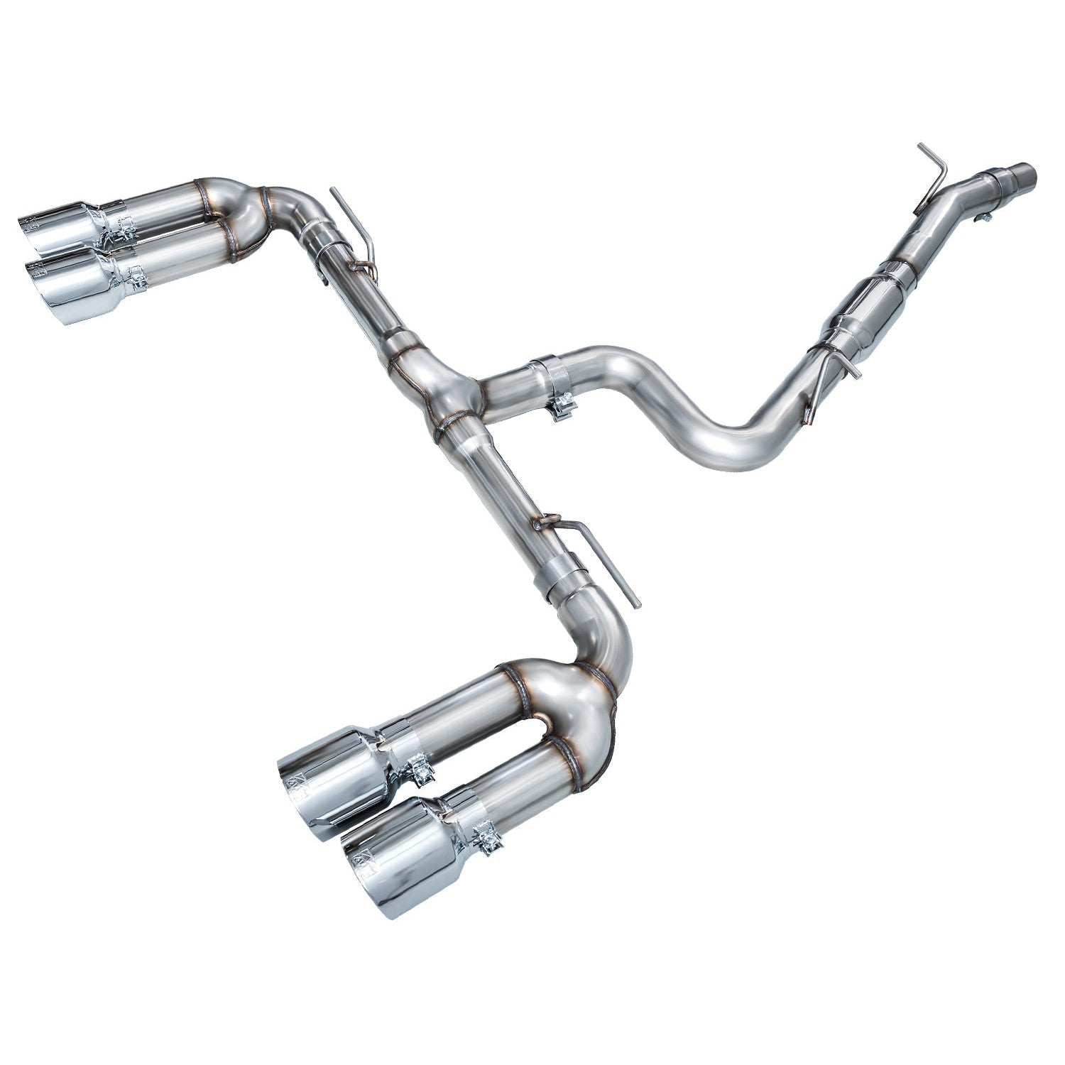 AWE Tuning Track Edition Exhaust w/Chrome Silver Tips for 2022-2024 Audi 8Y S3